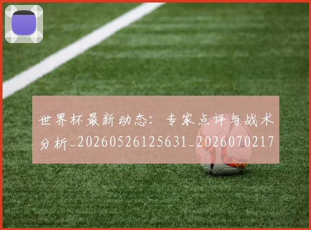 世界杯最新动态:专家点评与战术分析_20260526125631_20260702173910_20260715190659